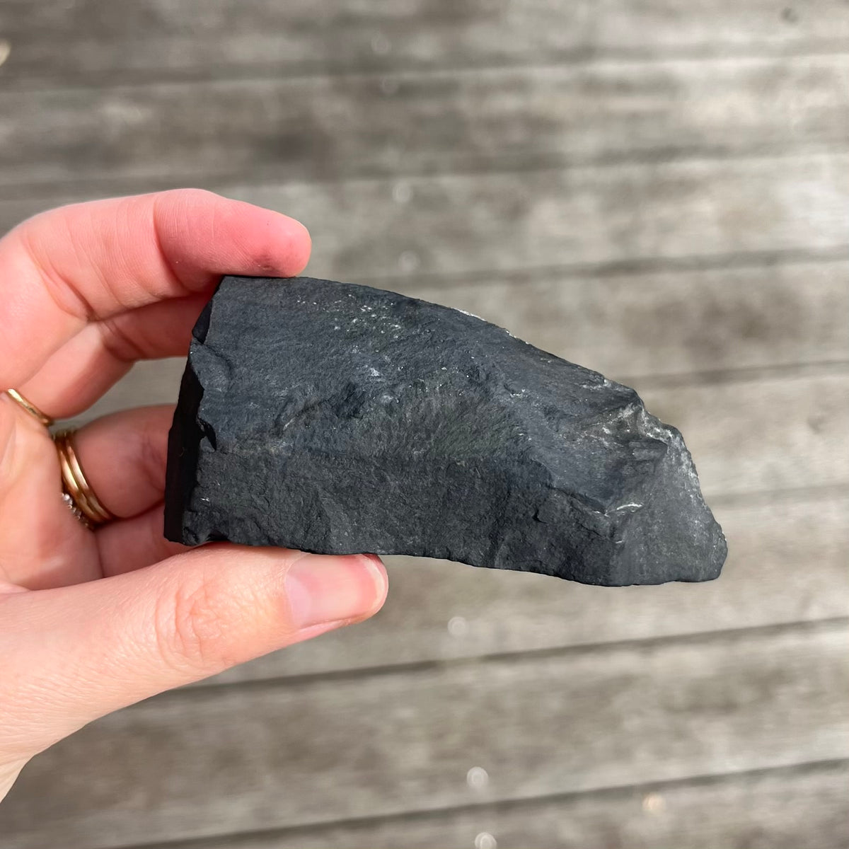 Pyrite on Shungite Raw Crystal - Abundance, Protection