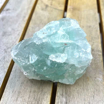 Green Fluorite Medium Crystal - Calm, Cleansing, Harmony