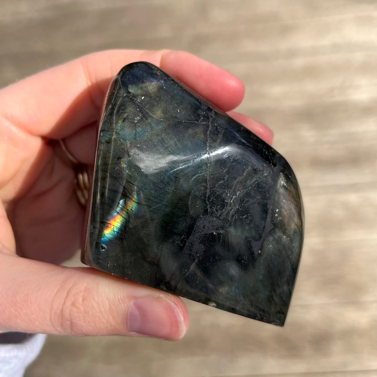 Labradorite Small Freeform Crystal - Intuition, Transformation