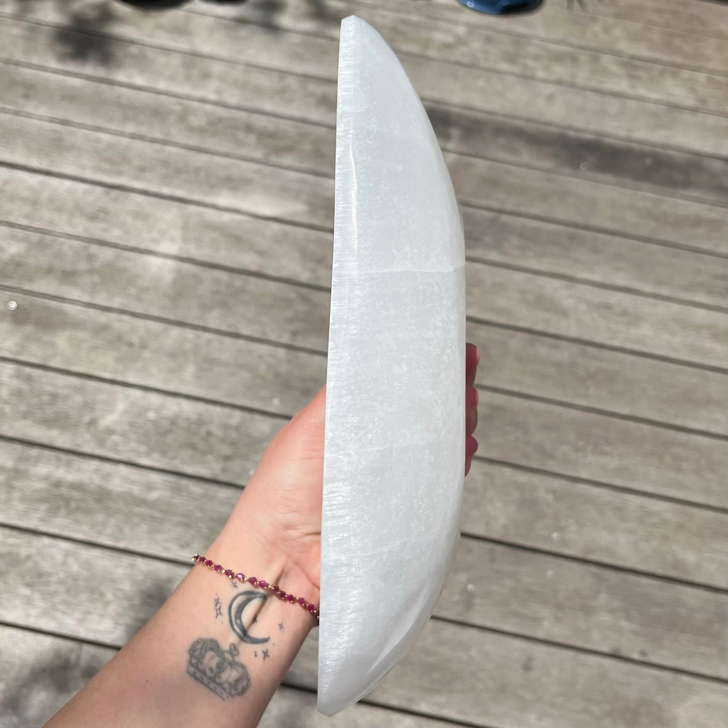 Selenite XL Cleansing Bowl - High Vibe, Protection, Spiritual Connection