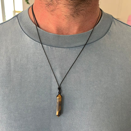 Love & Power Pendant - Tiger Eye