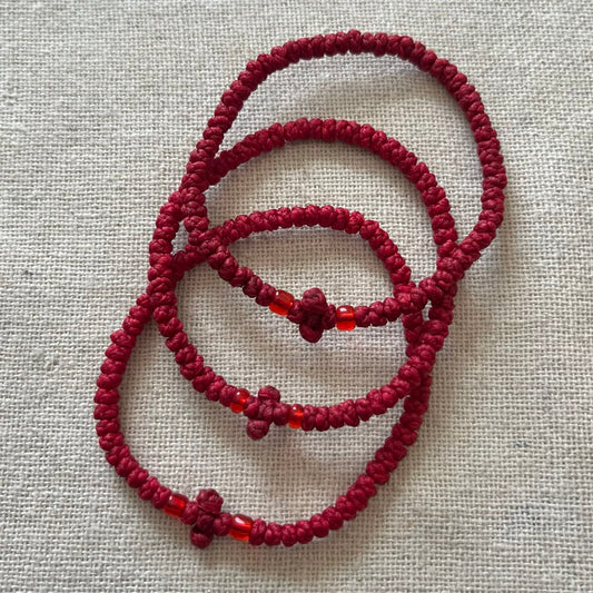 Komboskini Bracelet - Red