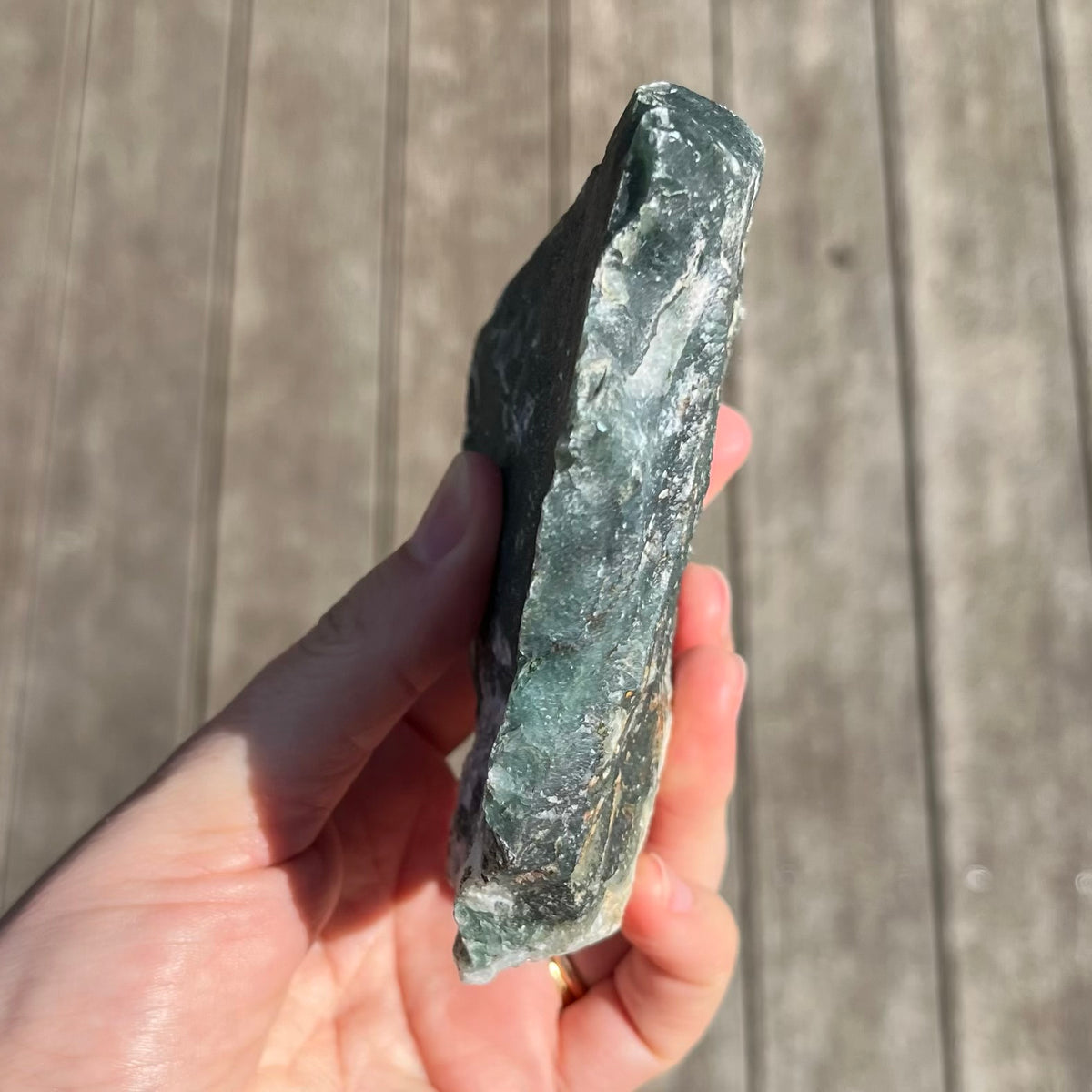 Bloodstone Medium Raw Crystal – Courage, Strength