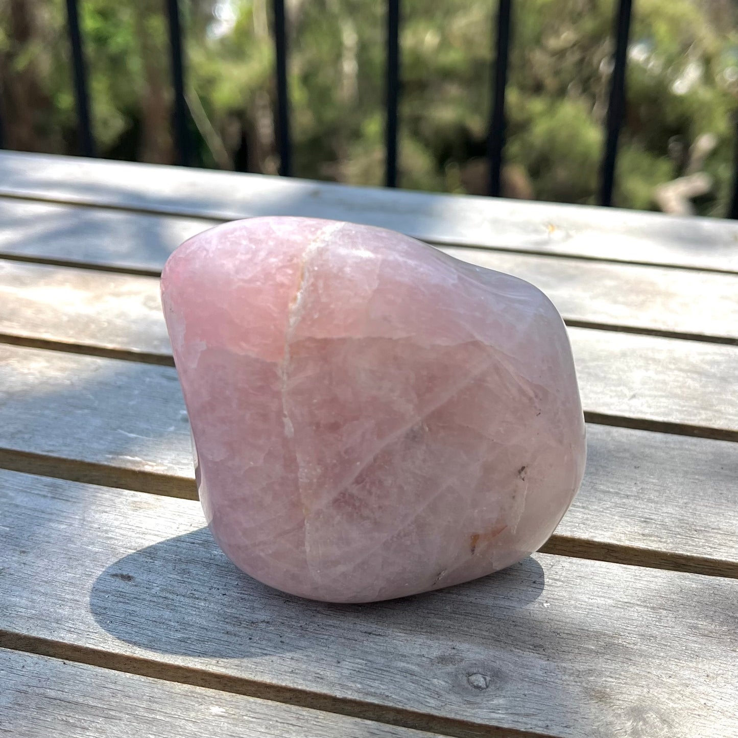 Rose Quartz Medium Freeform Crystal - Unconditional Love, Emotional Healing