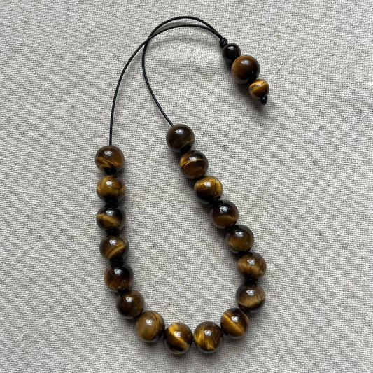 Komboloi Worry Beads - Tiger Eye