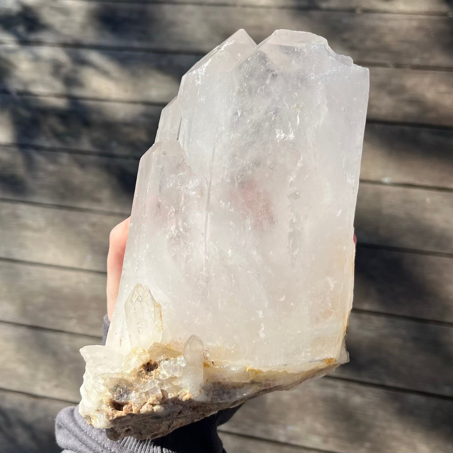 Apophyllite XXL Cluster Crystal - Calming, Intuition, Clarity, Spiritual Connection