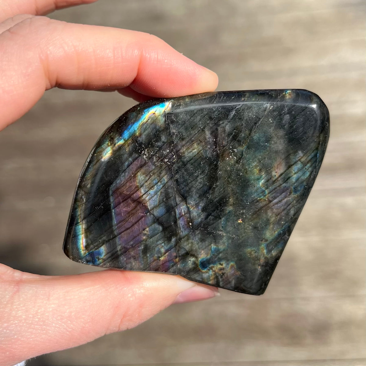 Labradorite Small Freeform Crystal - Intuition, Transformation