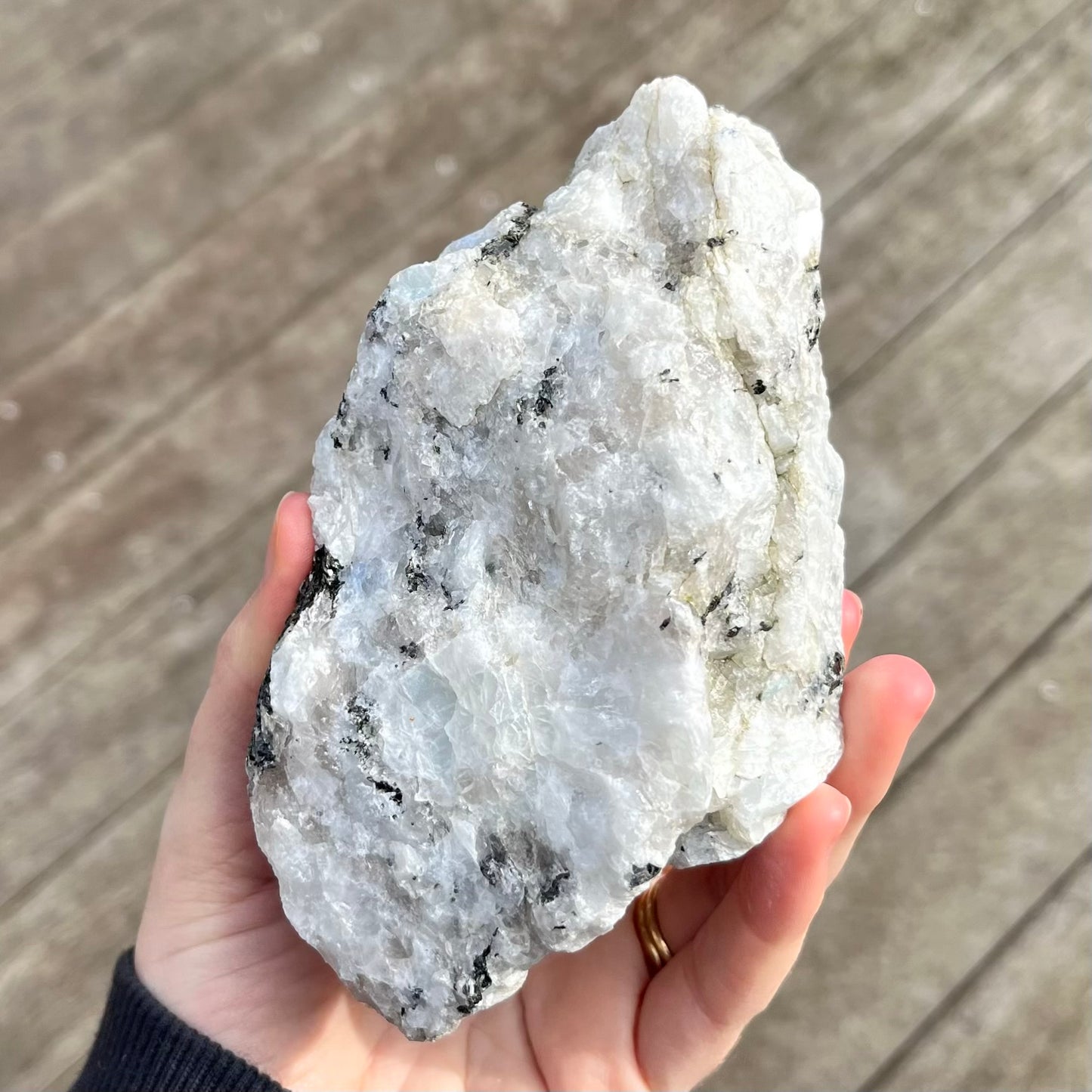 Moonstone Large Raw Crystal - Intuition, New Beginnings