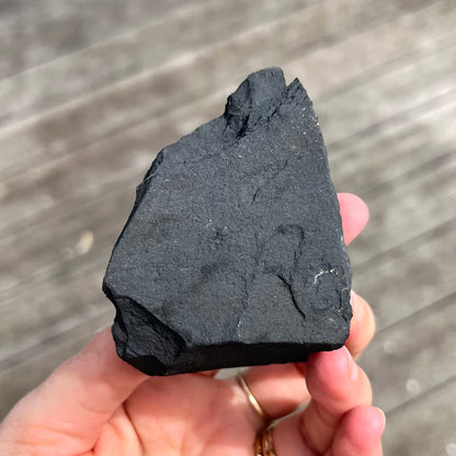 Pyrite on Shungite Raw Crystal - Abundance, Protection