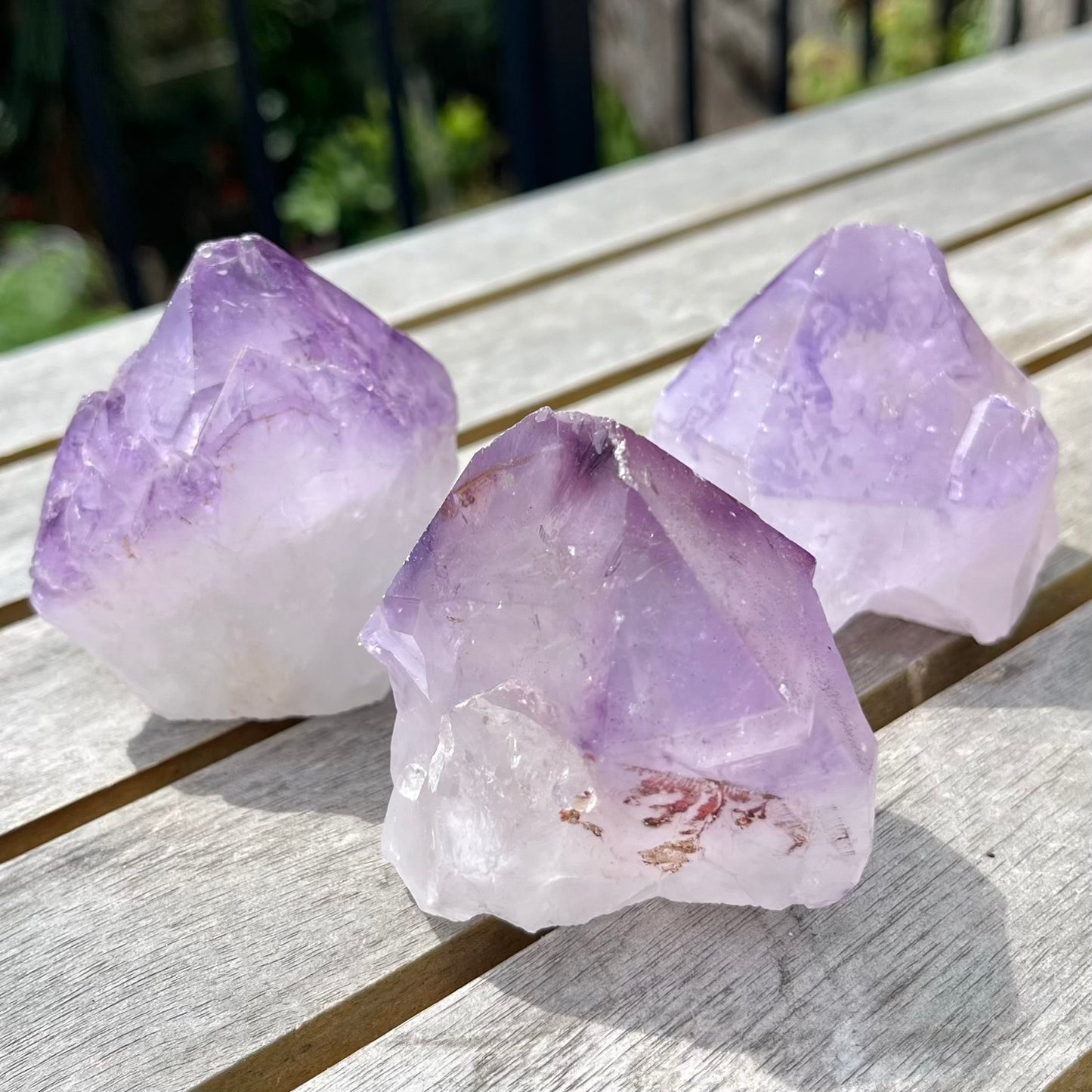 Amethyst Raw Point Crystal -Spirit, Calm, Balance