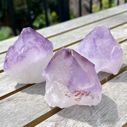 Amethyst Raw Point Crystal -Spirit, Calm, Balance