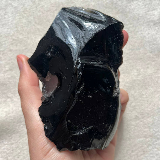 Black Obsidian Raw Crystal