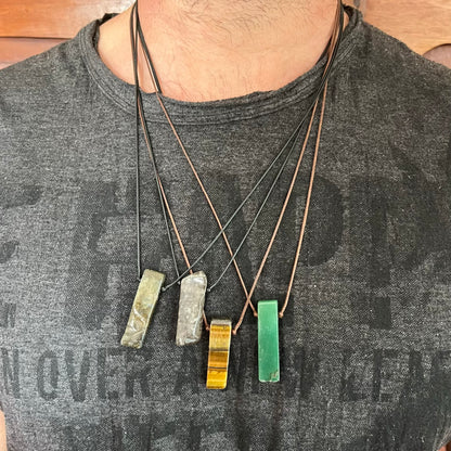 Rock Pendant - Smoky Quartz