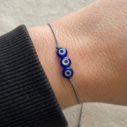 Sacred Evil Eye Cord Bracelet