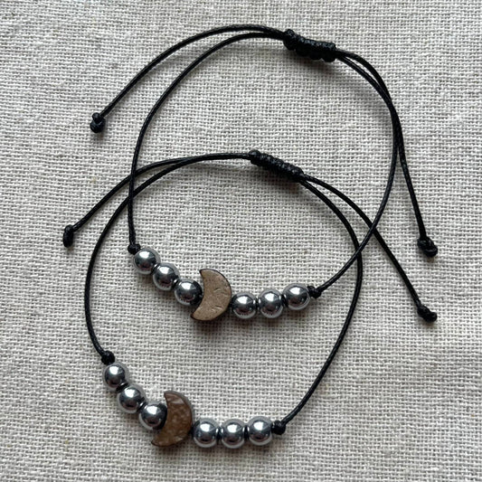 Moon Energy Hematite Bracelet