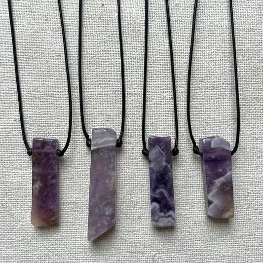 Rock Pendant - Amethyst