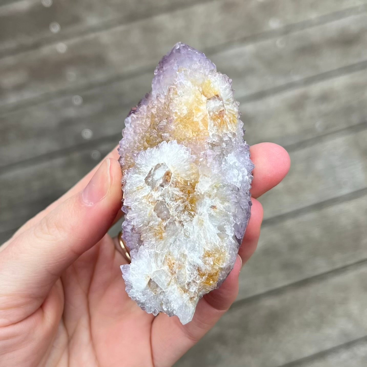 Spirit Quartz Large Crystal Specimen - Spiritual Growth, Harmony