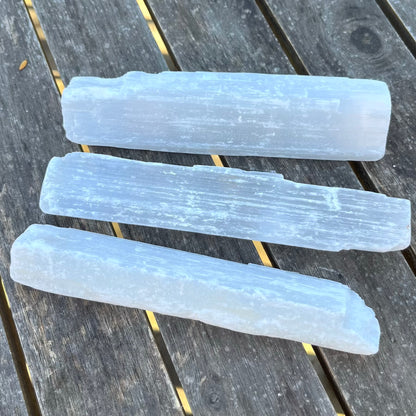 Selenite Large Rod Crystal - High Vibe, Protection, Spiritual Connection