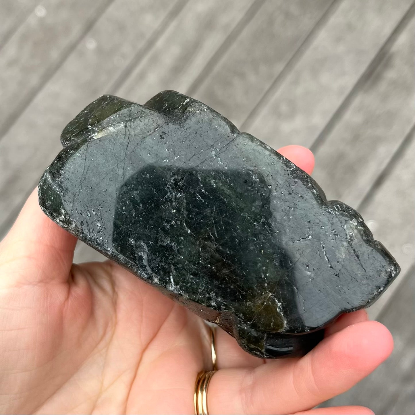 Labradorite Lioness Crystal - Protective, Mystical, Transformative