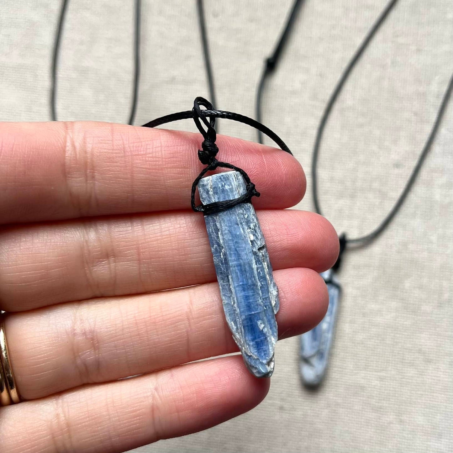 Wrap Pendant - Kyanite