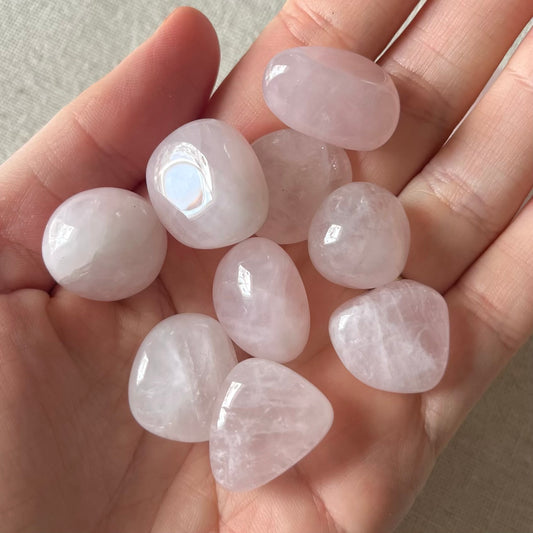 Rose Quartz Tumble Stone - Unconditional Love