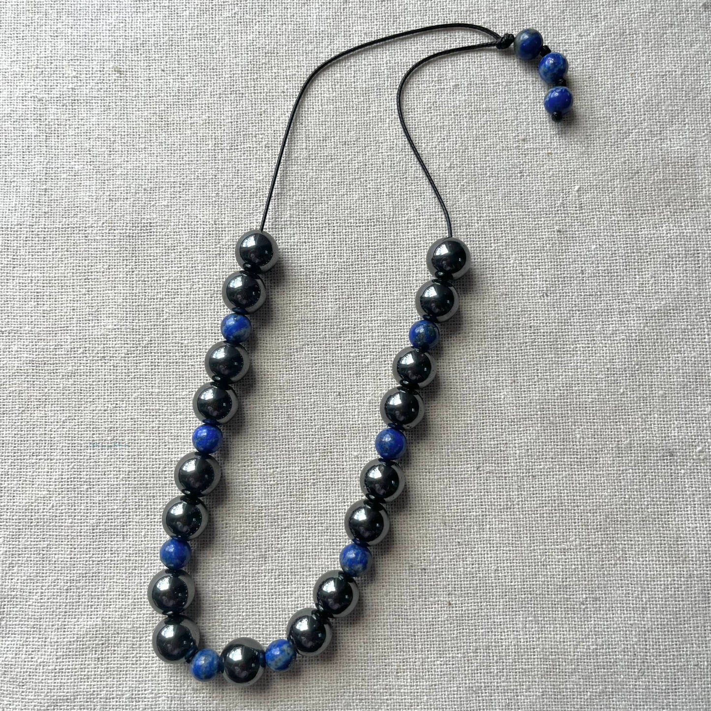 Komboloi Worry Beads - Hematite & Lapis