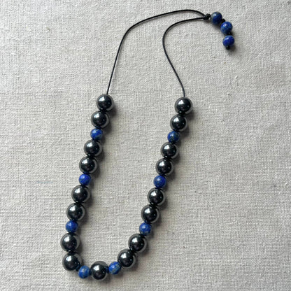 Komboloi Worry Beads - Hematite & Lapis