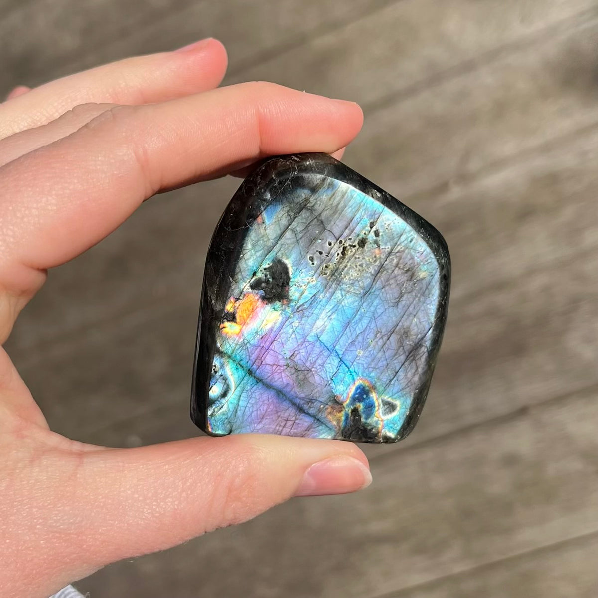 Labradorite Small Freeform Crystal - Intuition, Transformation