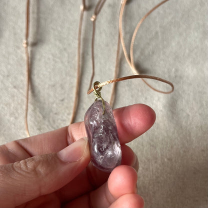 Spiritual Protection Pendant - Amethyst