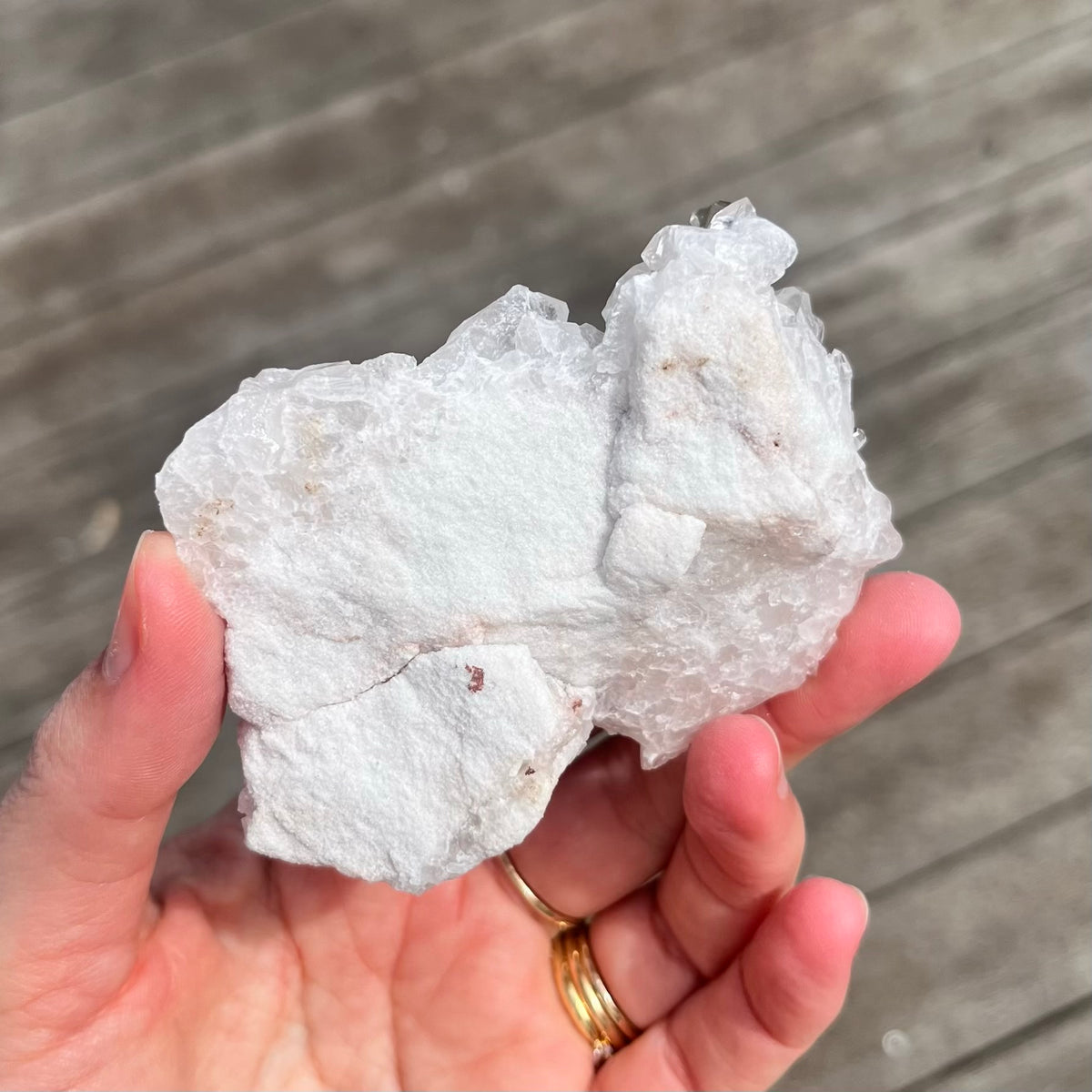 Clear Quartz Small Cluster Crystal - Wisdom, Intention