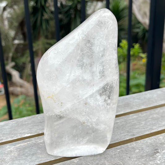 Clear Quartz XL Freeform Crystal - Clarity, Amplification, Healing