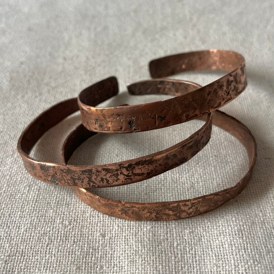 Copper Cuff Bracelet - Energy, Vitality, Balance