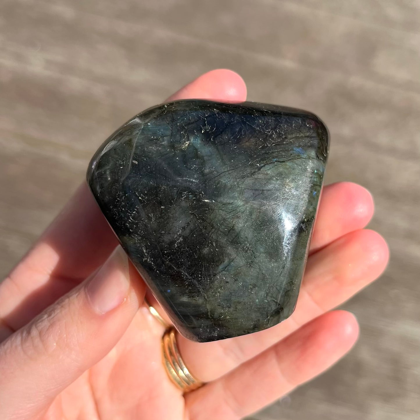 Labradorite Small Freeform Crystal - Intuition, Transformation