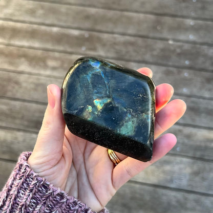 Labradorite Medium Freeform Crystal - Intuition, Transformation