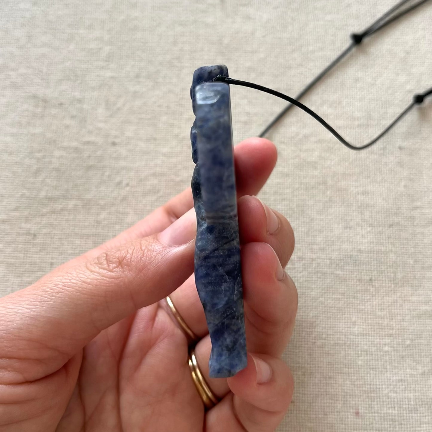 Goddess Isis Pendant - Sodalite