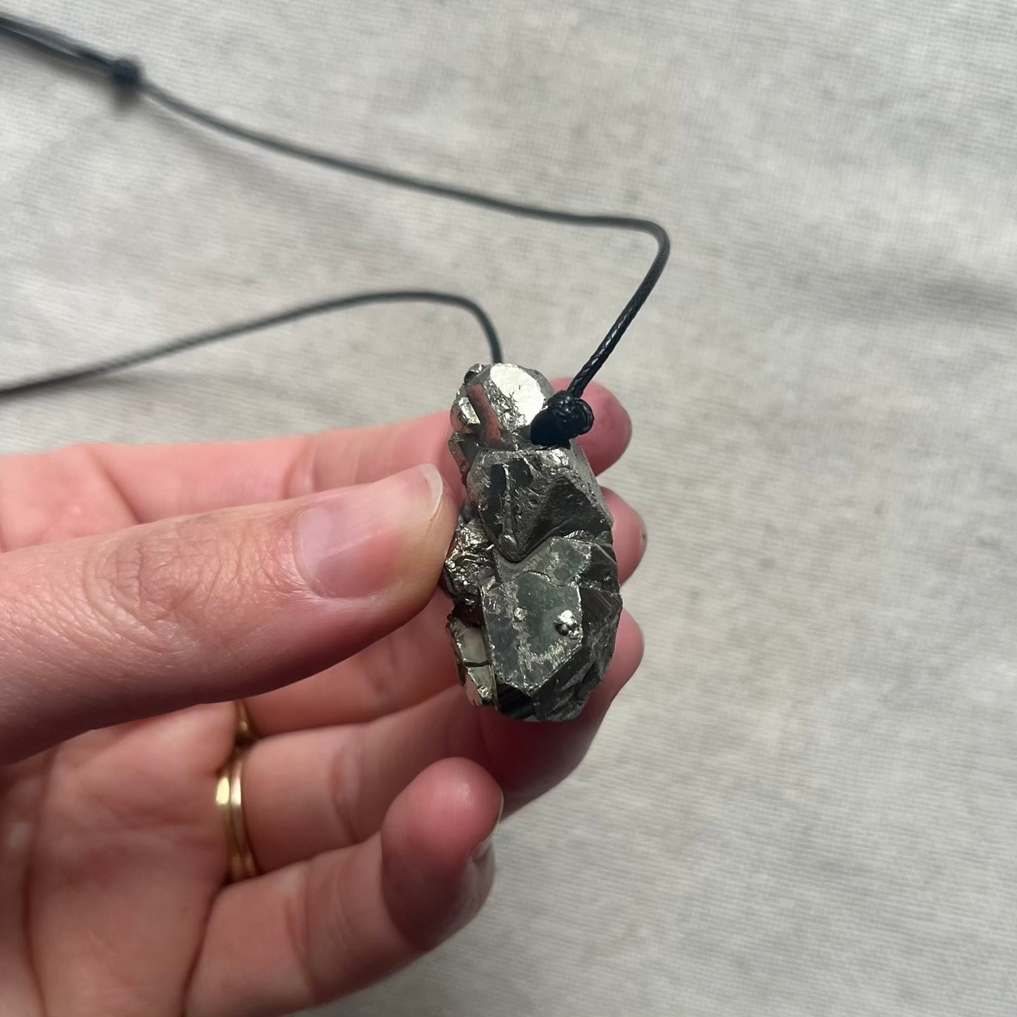 Pyrite Pendant - ONE OF A KIND