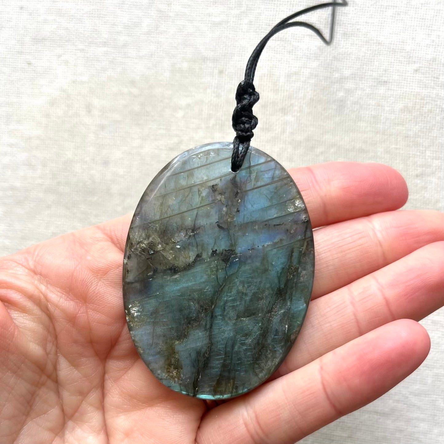 Labradorite Pendant - ONE OF A KIND