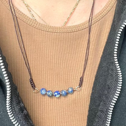 Ancient Wisdom Necklace - Lapis Lazuli