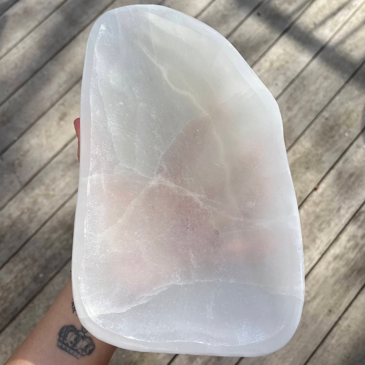 Selenite Bowl - Large