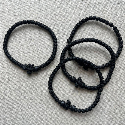 Komboskini Thick Bracelet - Black