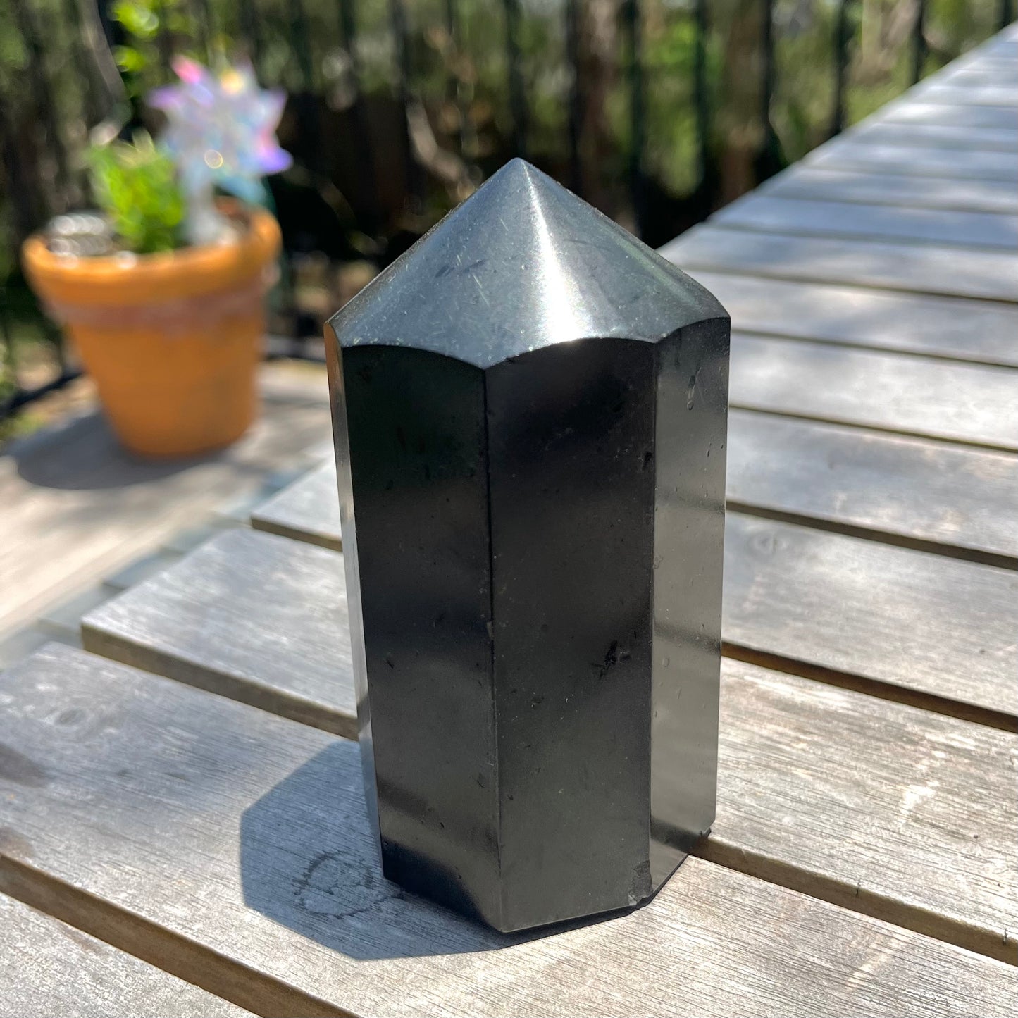 Black Tourmaline XL Generator Crystal - Protection