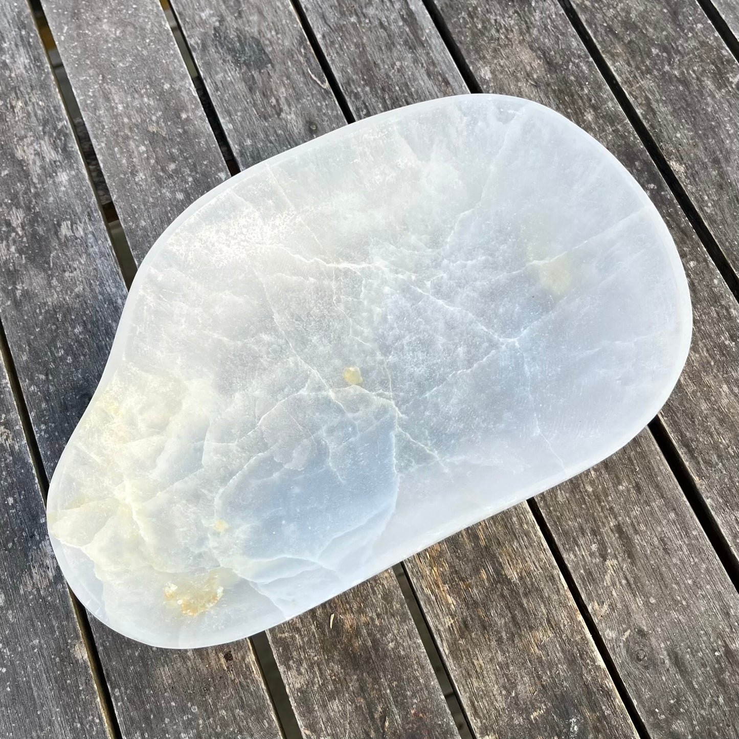 Selenite XL Cleansing Bowl - High Vibe, Protection, Spiritual Connection