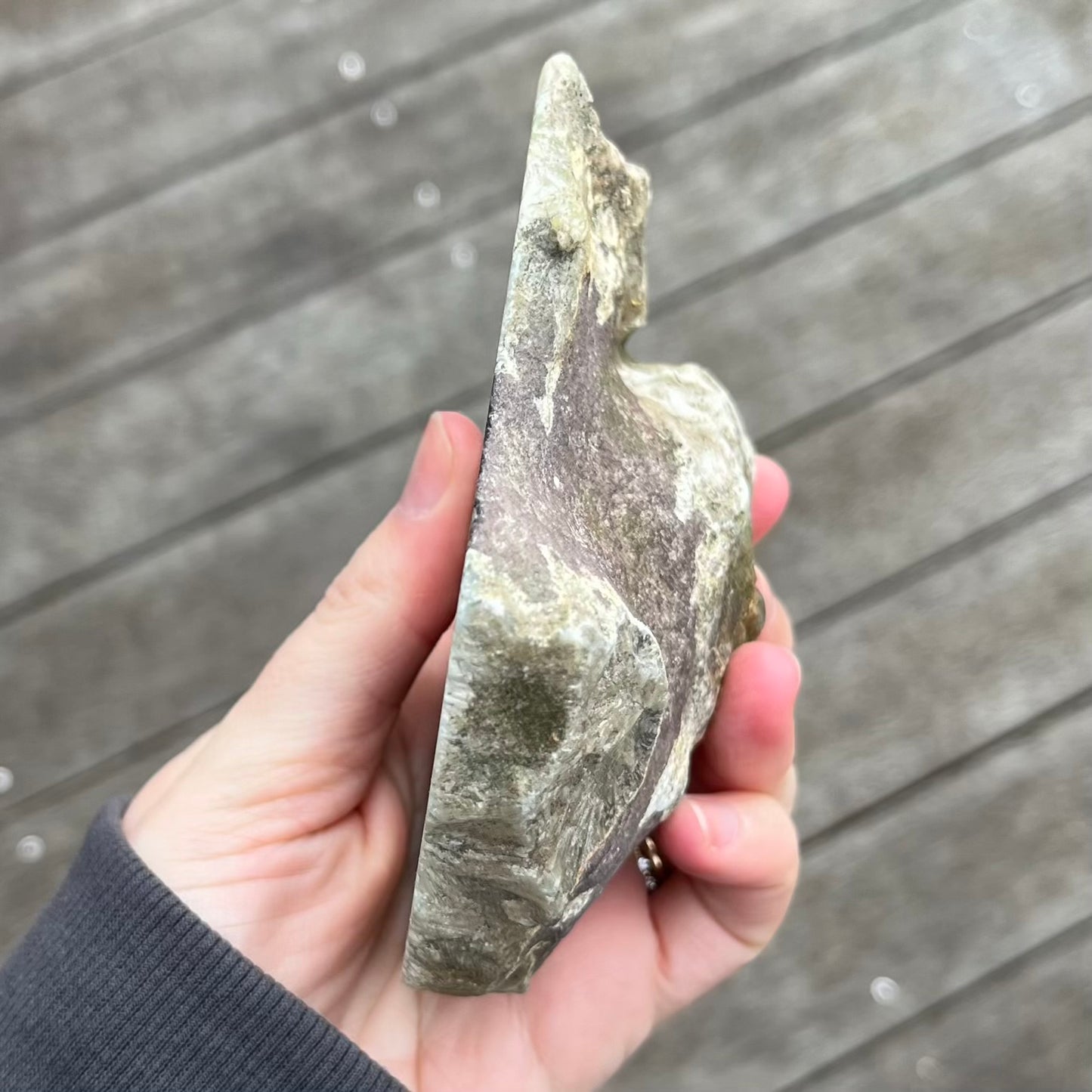 Prehnite Large Slab Crystal - Protection, Intuition
