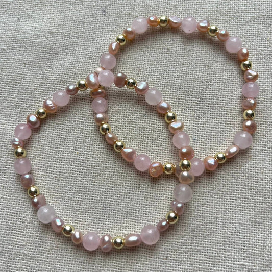 Enchanted Aura Love Pearl Bracelet