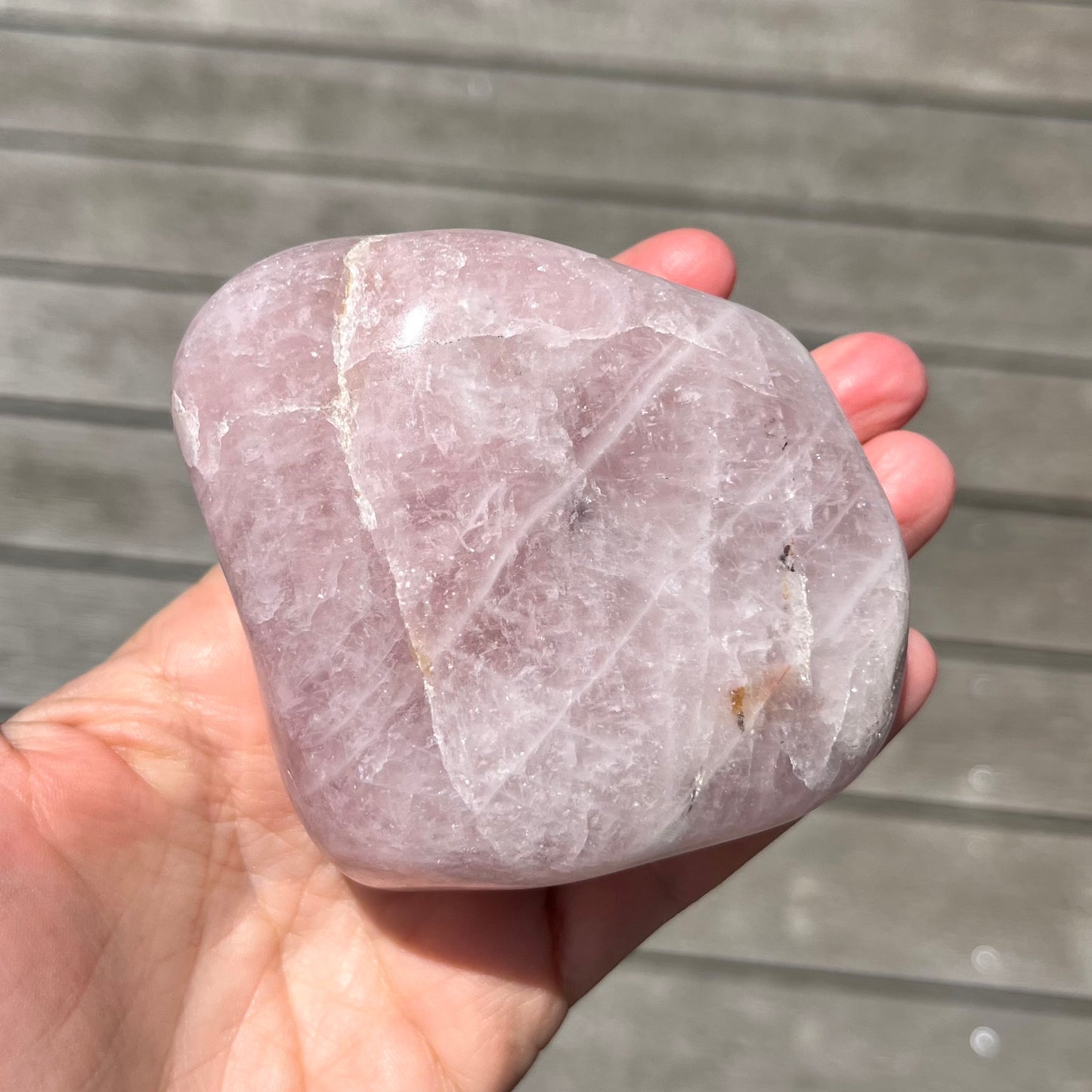 Rose Quartz Medium Freeform Crystal - Unconditional Love, Emotional Healing