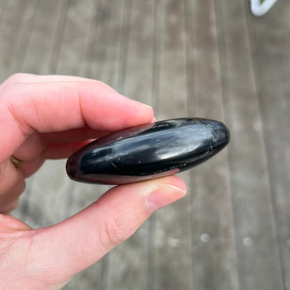 Shungite Palm Stone Crystal - Protection, Purification