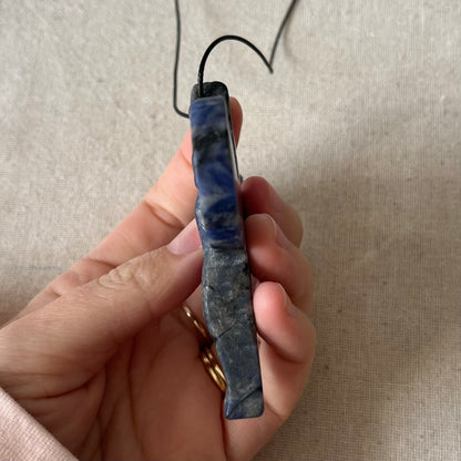 Goddess Isis Pendant - Sodalite