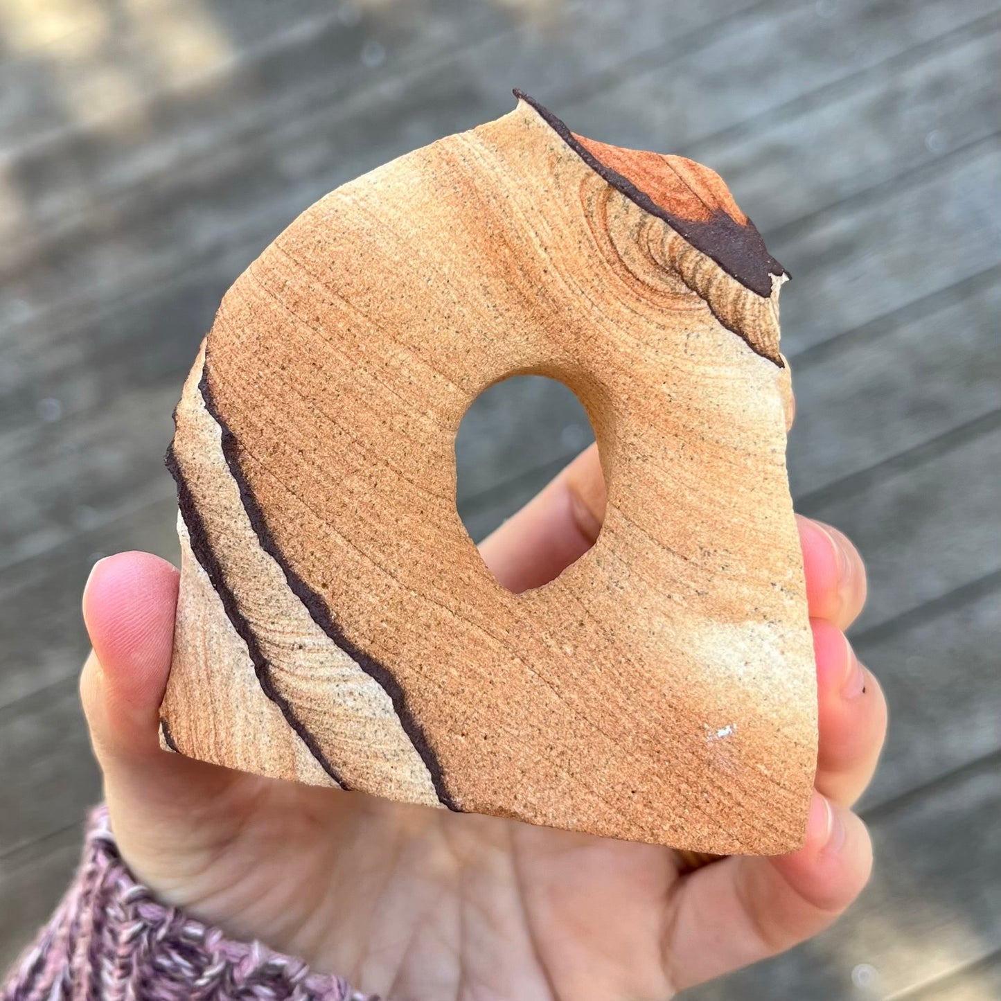 Picture Stone Basecut - Stability, Reflection, Nature