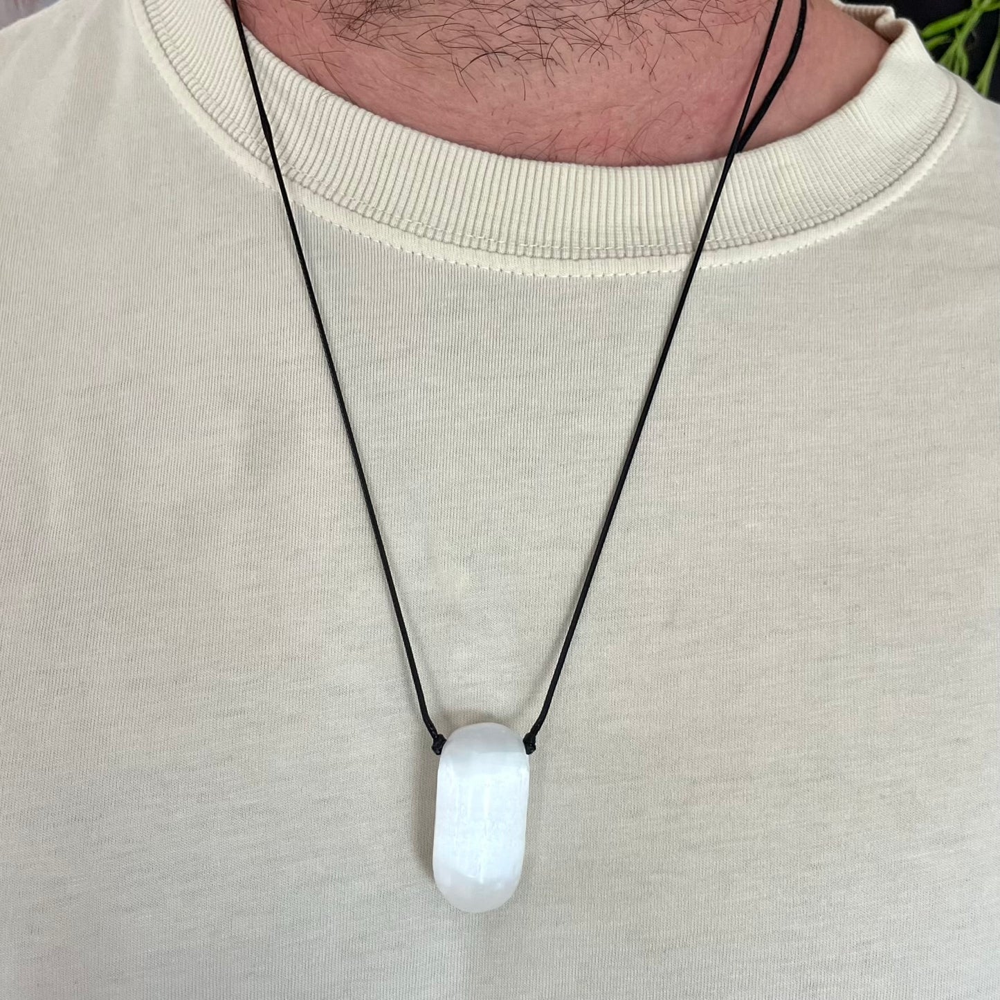 Purify Pendant - Selenite
