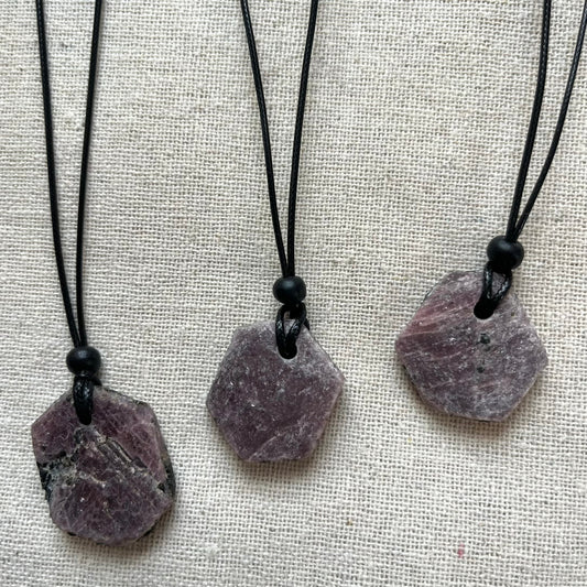 Love & Courage Pendant - Ruby